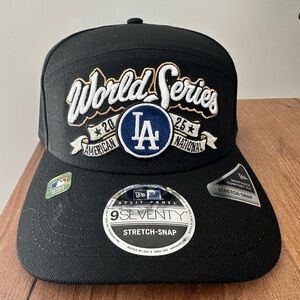 Los Angeles Dodgers New Era 2025 National League Champions Locker Room Hat